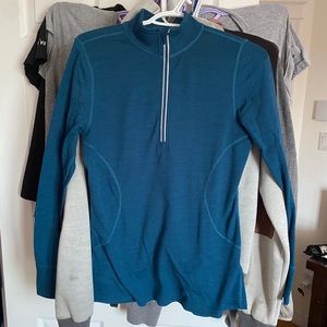 Wind River , T-Max Heat shirt , Turquoise, Medium